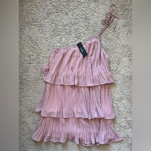 Brand new Lulu’s mauve ruffled dress!! Never worn with tags!
